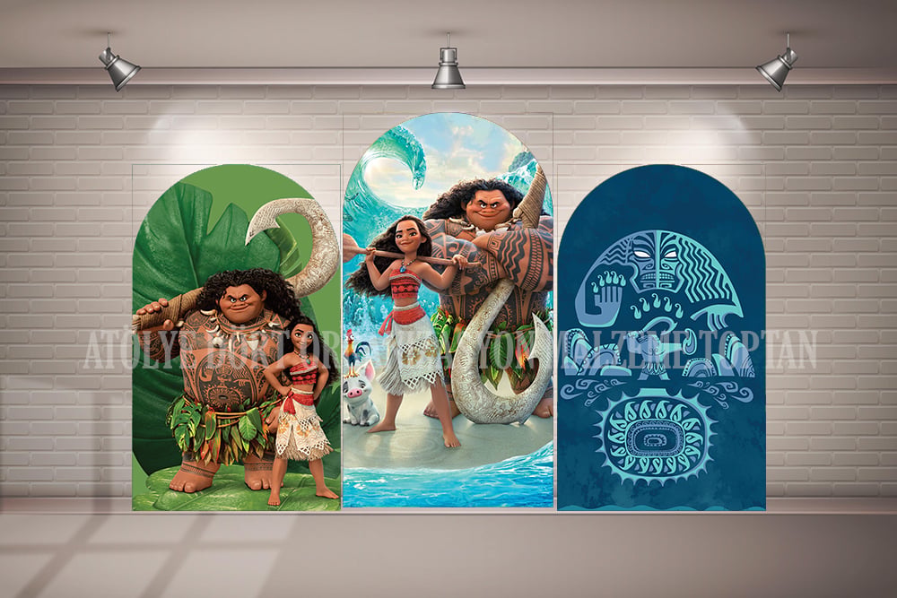 Moana 3lü Arka Fon (Branda)