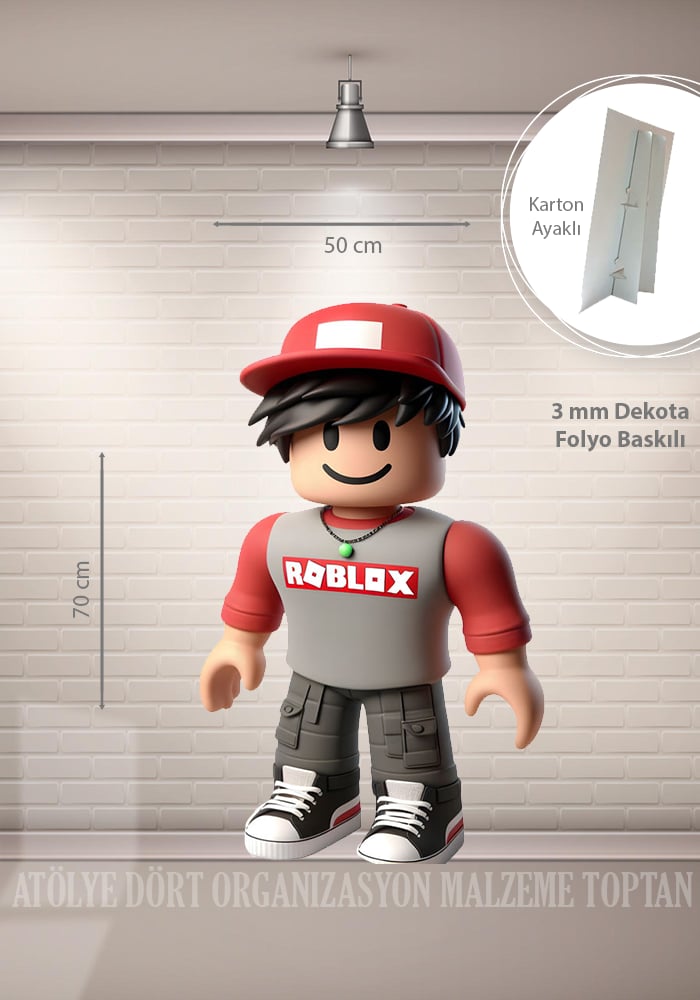 Roblox Ayaklı Figür (Pano)