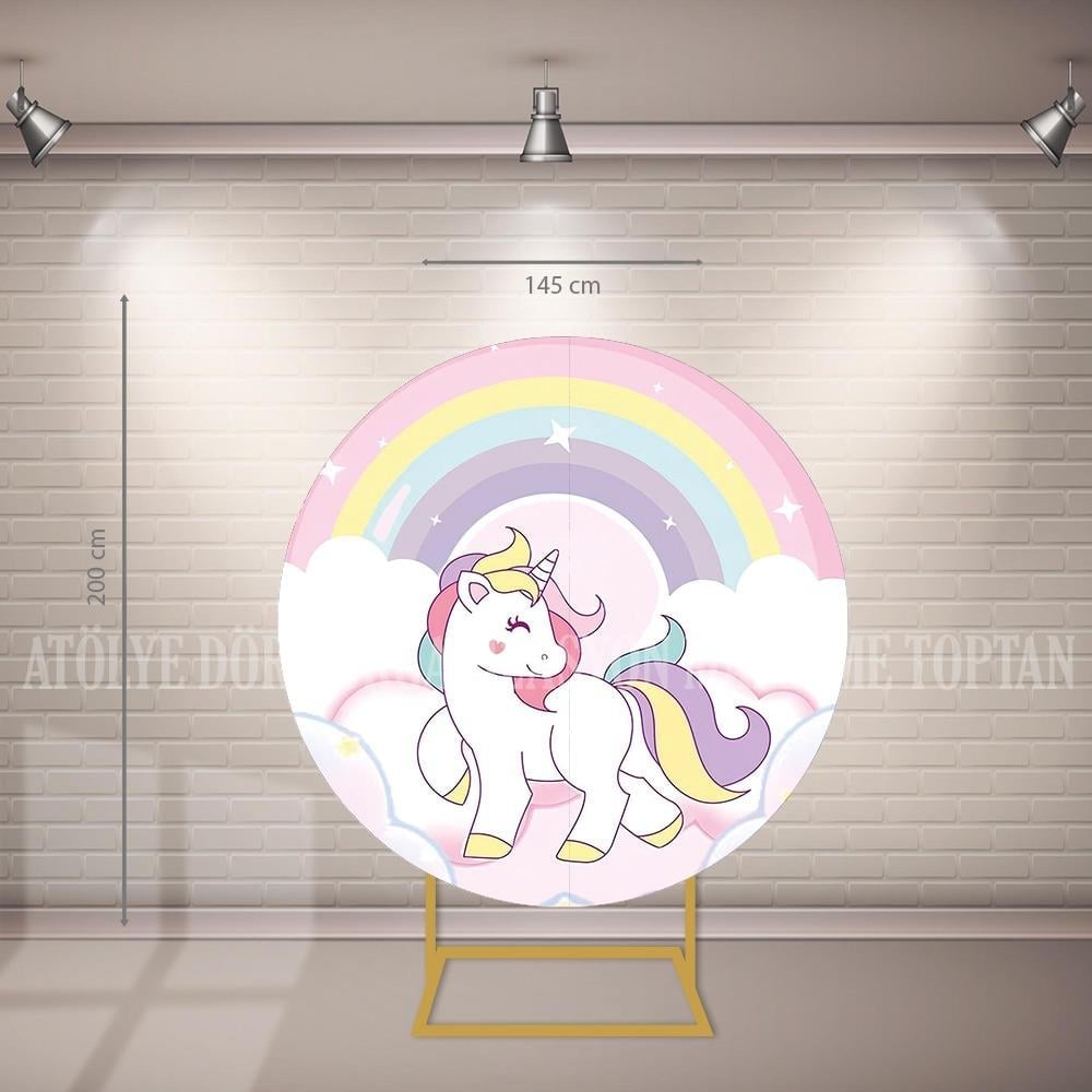 Unicorn Çember Kumaş Giydirme