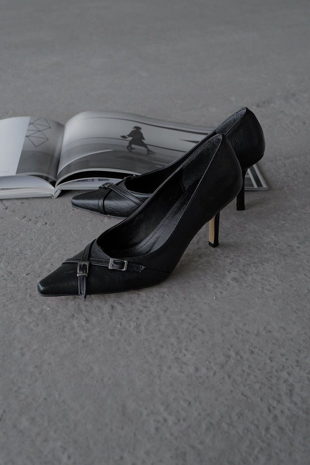 Çapraz Kemer Bantlı Stiletto