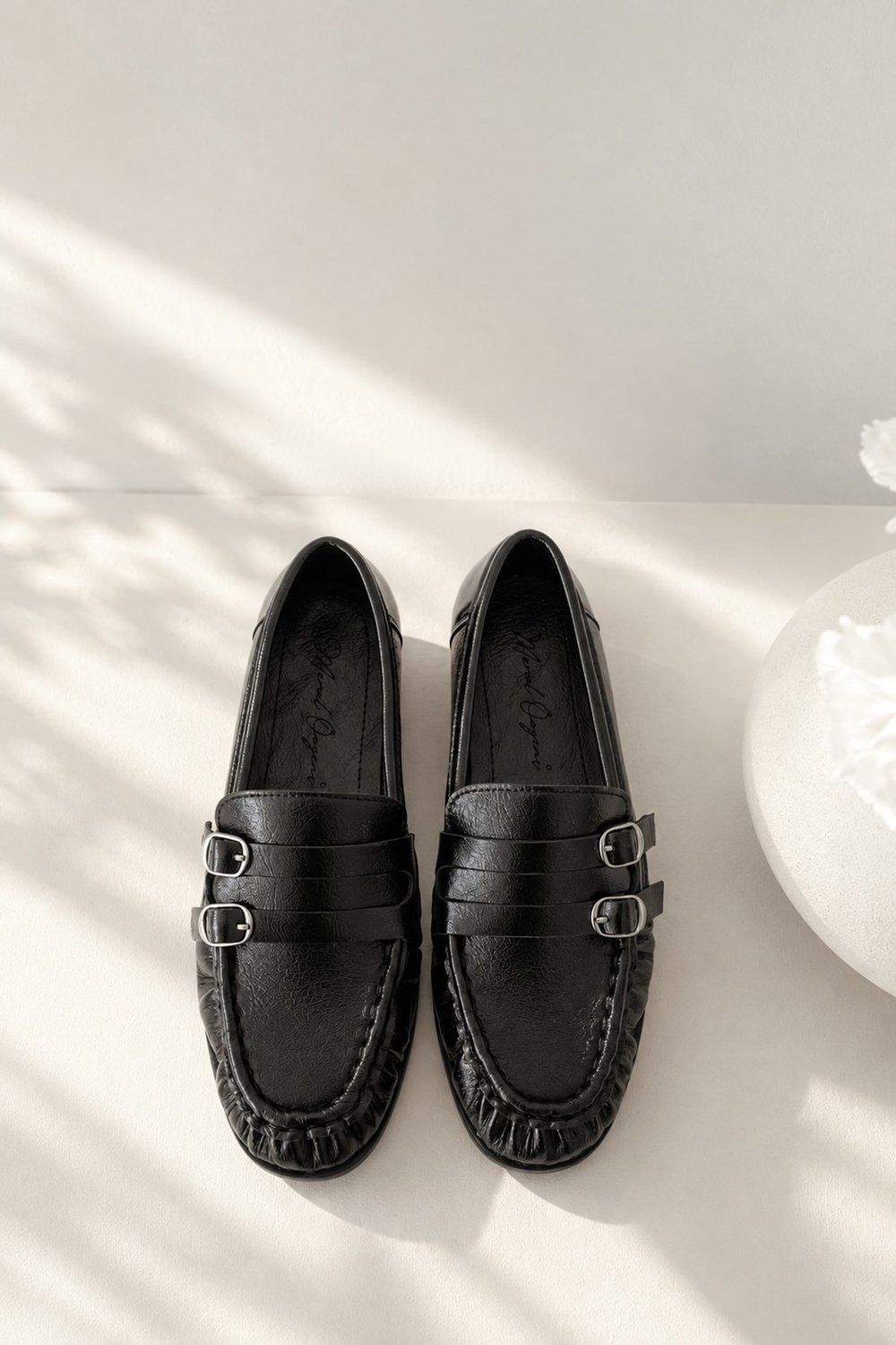 Çift Tokalı Loafer