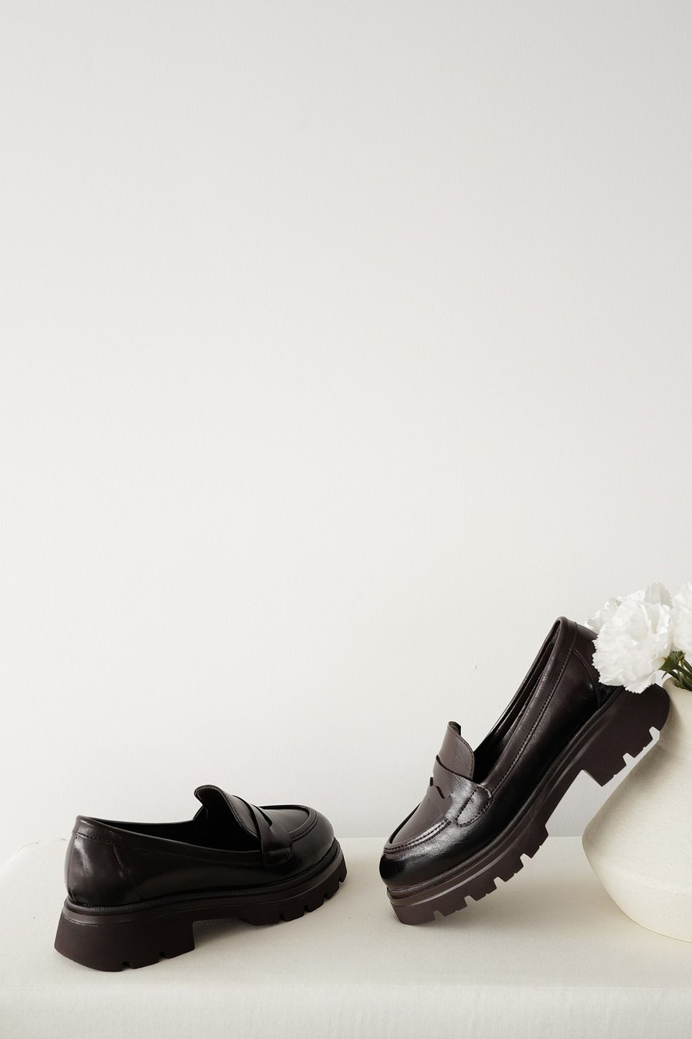 Kalın Taban Loafer Ayakkabı