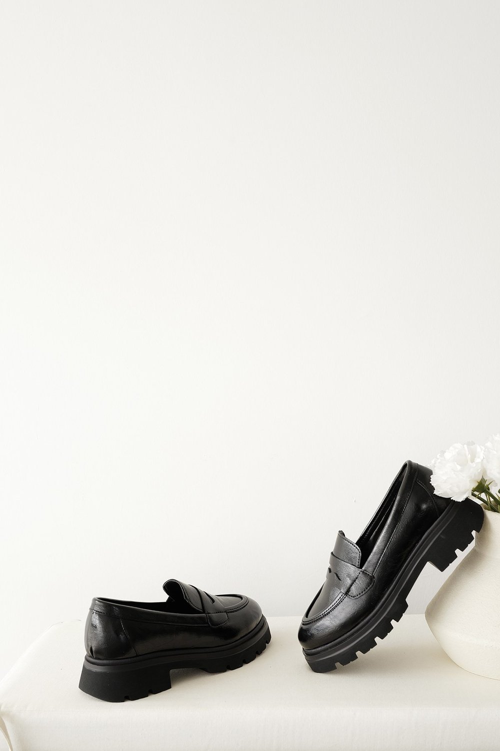 Kalın Taban Loafer Ayakkabı