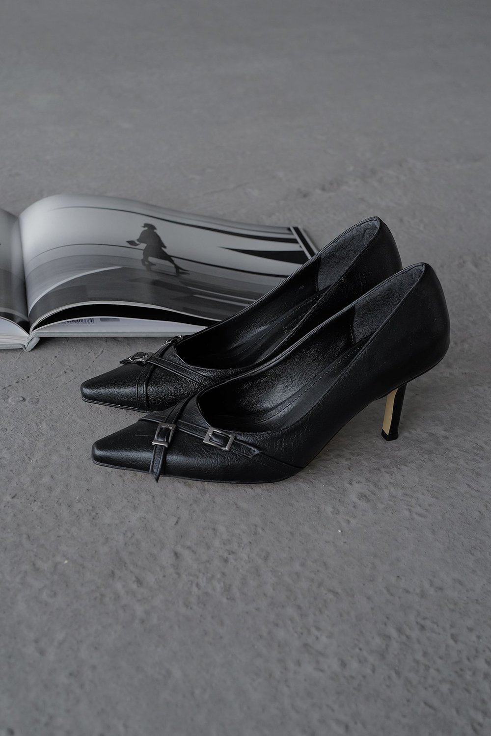 Çapraz Kemer Bantlı Stiletto