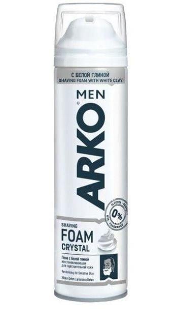Arko Tıraş Köpüğü Beyaz Kil 200ml