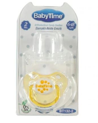 BABYTİME BT132-2 DAMAKLI AKİDE EMZİK 
