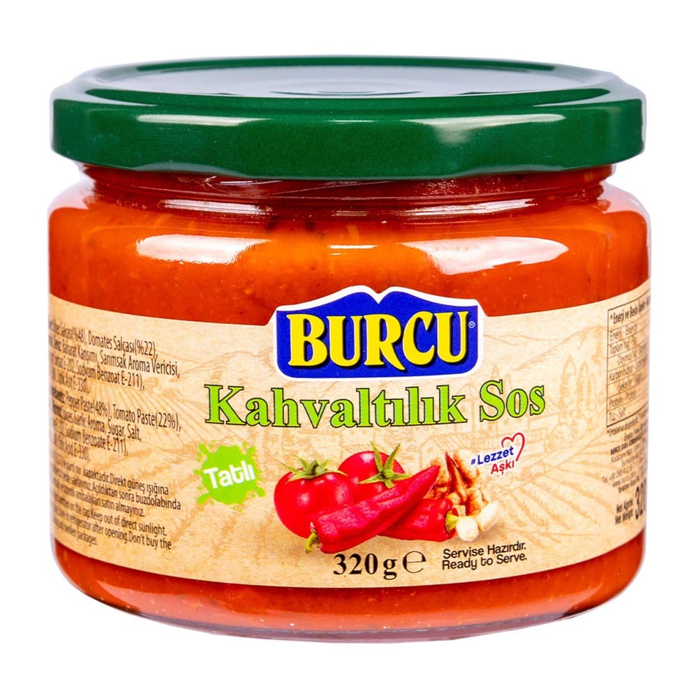 Burcu Kahvaltılık Sos 320 gr