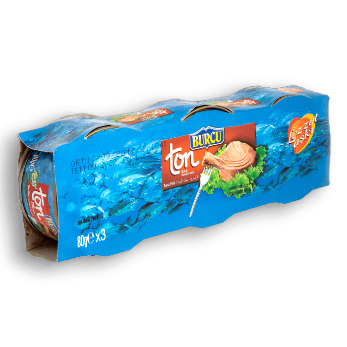Burcu Ton Balığı  3x80gr