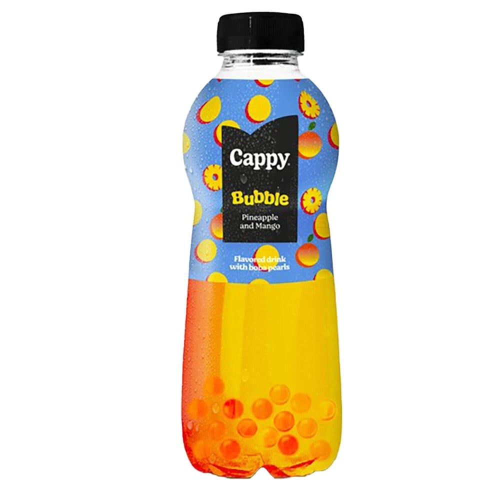 Cappy Bubble Mango Ve Ananas Aromalı İçecek 330ml