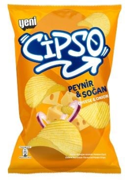 Cipso Peynir Soğan Aromalı Patates Cips Süper Boy