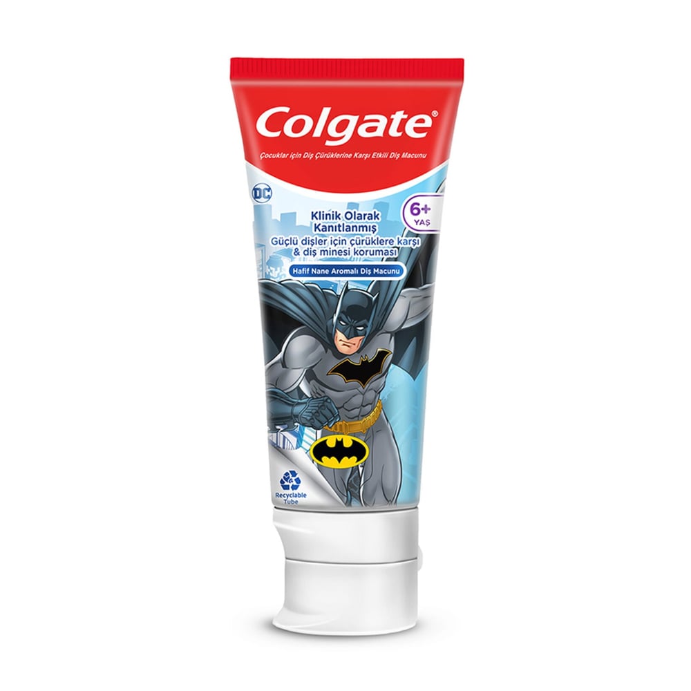 Colgate Çocuk Diş Macunu Hafif Nane Aromalı 75ml (Erkek)