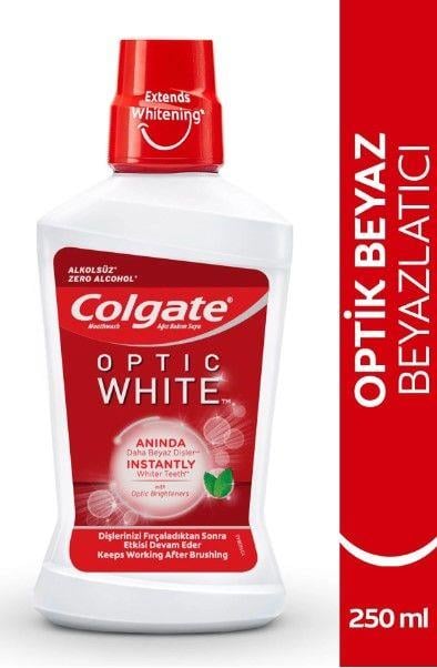 Colgate Optıc Whıte Ağız Bakım Suyu 250ml