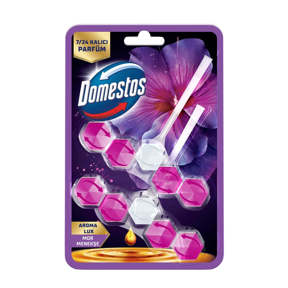 Domestos Wc Blok  Mor Menekşe 2x5li 100gr