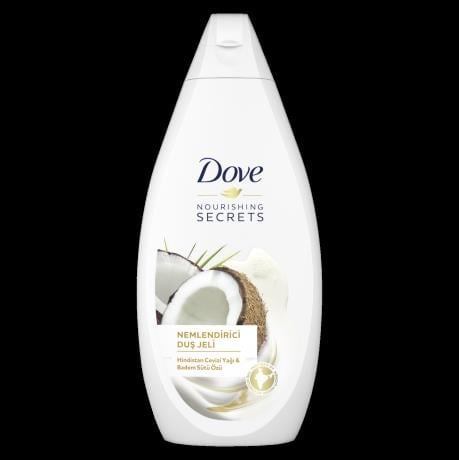 Dove Duş Jeli Hindistan Cevizi Yağı&Badem Sütü Özü 500ml