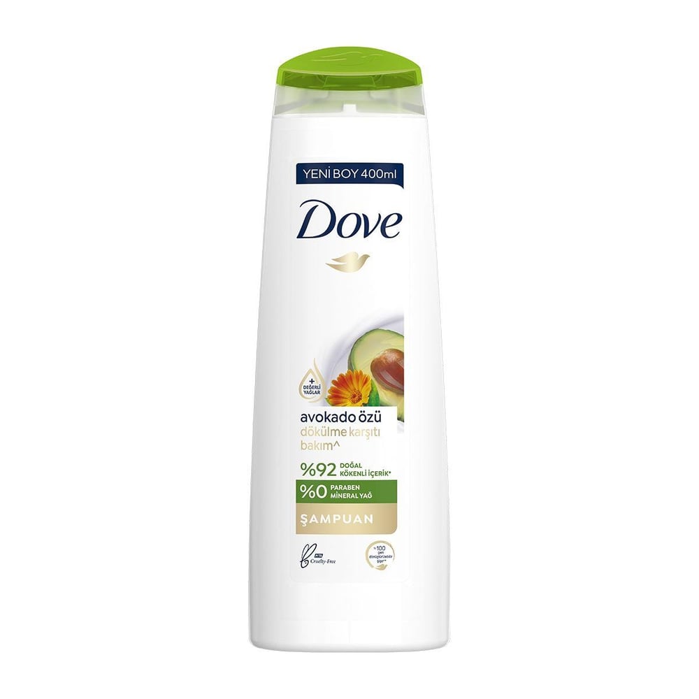 Dove Şampuan Avokado Özü Dökülme Karşıtı Bakım Bakım 400ml