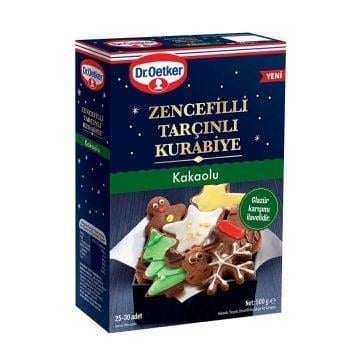 Dr. Oetker Zencefilli Tarçınlı Kurabiye Kakaolu 500gr