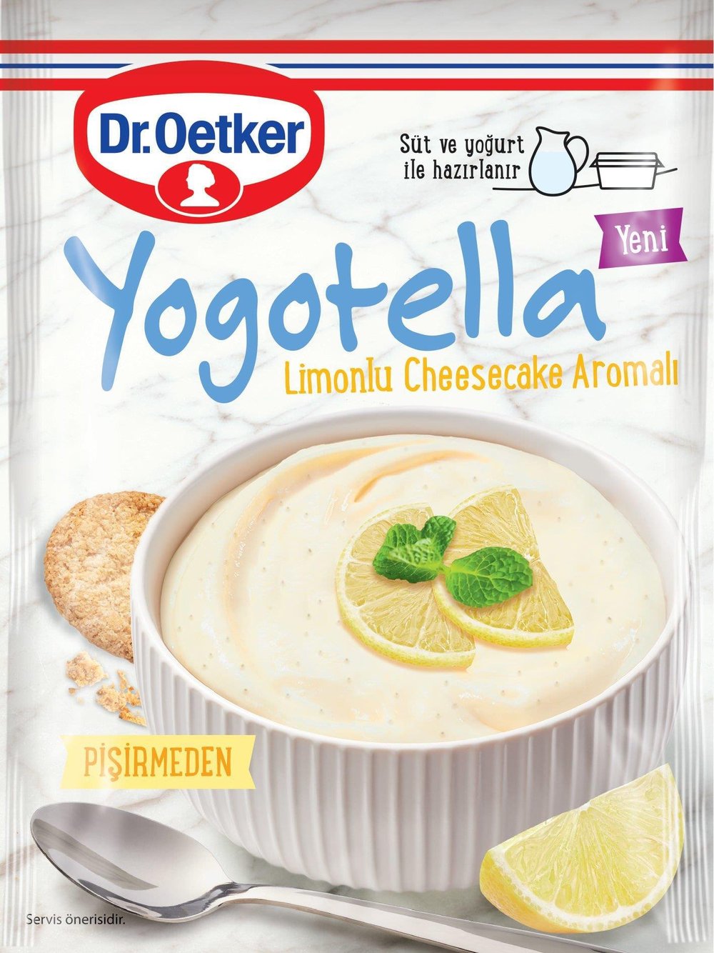 Dr. Oetker Yogotella Limonlu Cheesecake Aromalı 83gr