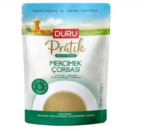 Duru Pratik Mercimek Çorbası 250ml