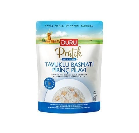 Duru Pratik Tavuklu Basmati Pirinç Pilavı 250gr