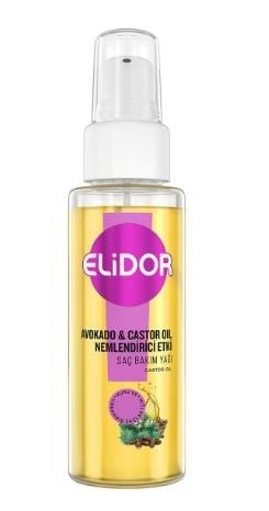 Elidor Saç Bakım Yağı Avokado & Castor Yağı 80 ml