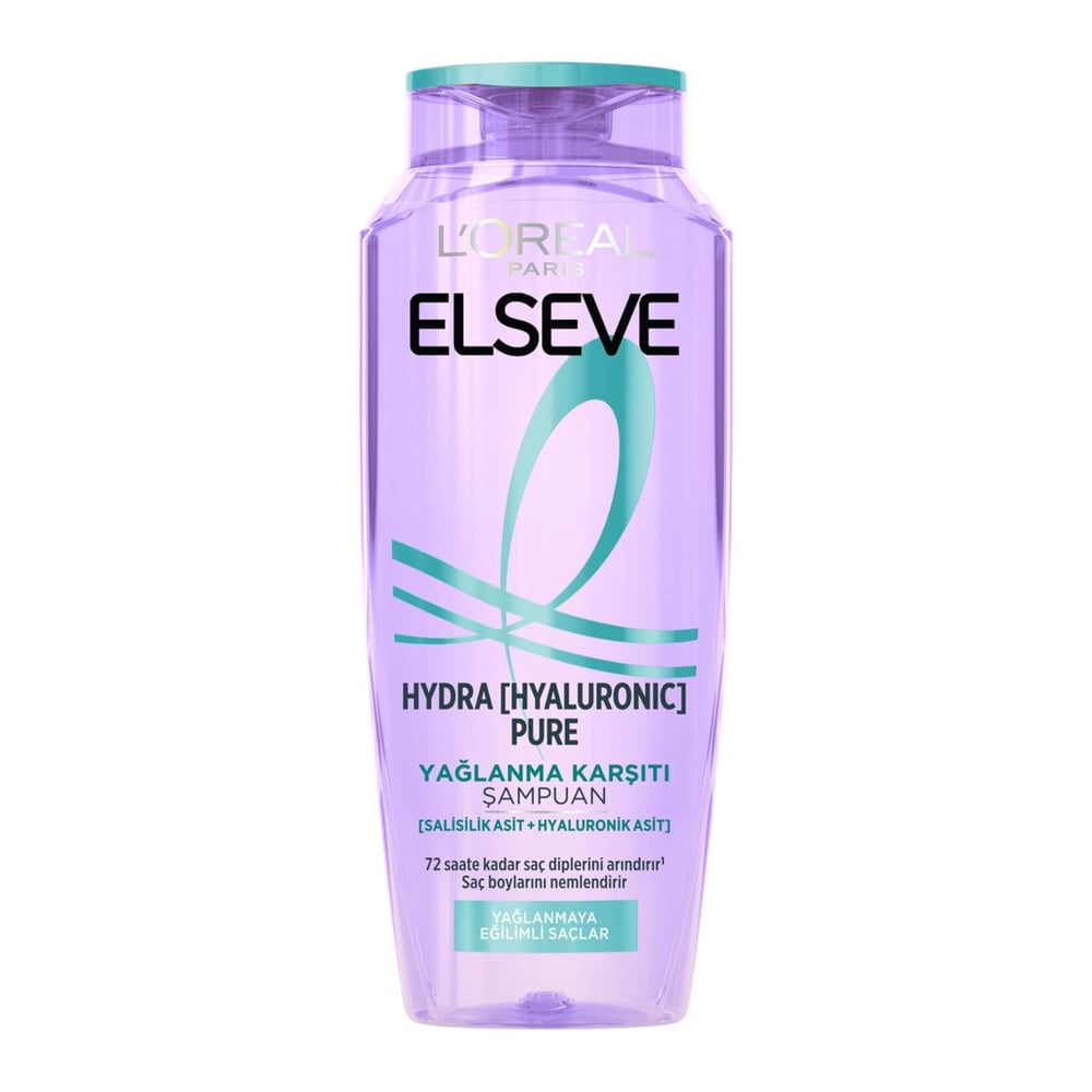 Elseve Hydra [Hyaluronic] Prue  Yağlanma Karşıtı Arındırıcı Şampuan 300 ml