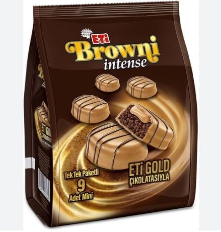 Eti Browni Intense Mini Karamelize Beyaz Çikolata Kremalı Kek 135 G