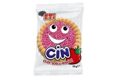 Eti Cin Çilek Soslu 25gr
