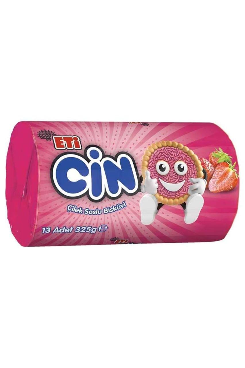 Eti Cin Çilek Soslu 325gr