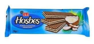 Eti Hoşbeş Hindistan Cevizi Kremalı Kakaolu Gofret 70gr