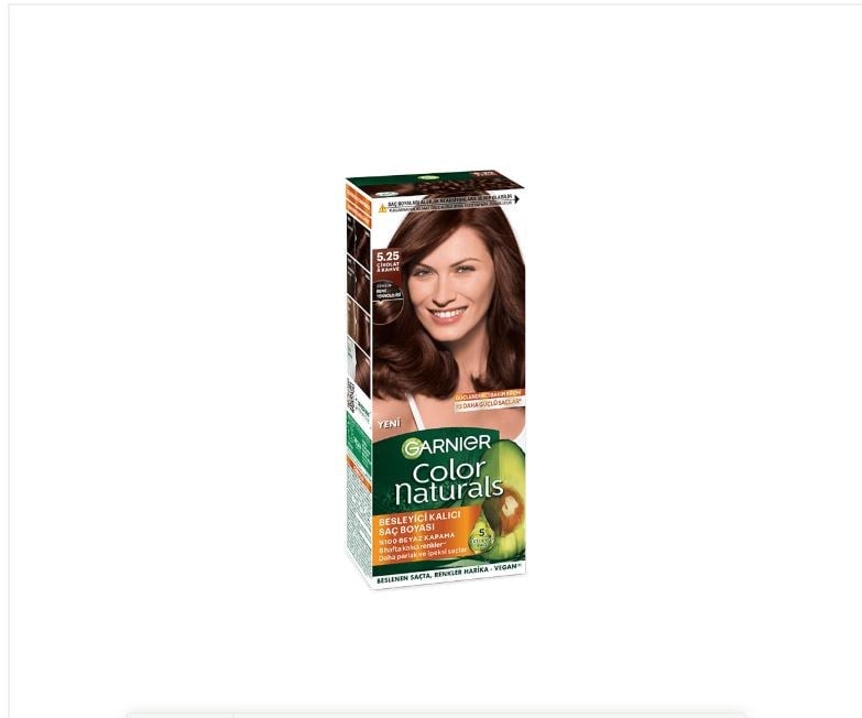 Garnier Color Naturals Saç boyası 5.25 Çikolata Kahve