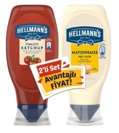 Hellmann's İkili Set Ketçap 460gr + Mayonez 385gr