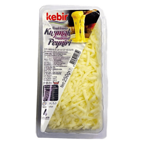 Kebir Rendelenmiş Kuymak Peyniri 250gr