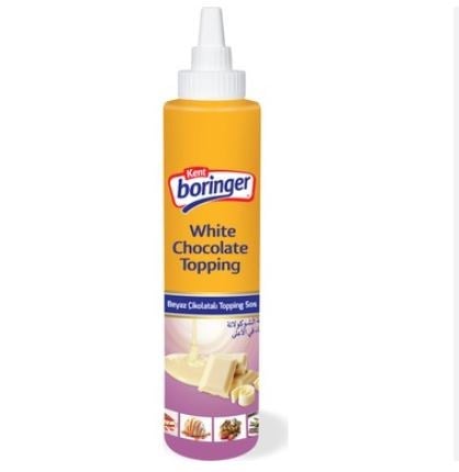 Kent Boringer Beyaz Çikolatalı Topping Sos 300gr