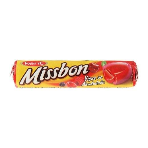 Kent Missbon Vişne Ve Ahududu Şeker 43gr