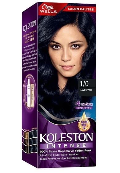 Koleston Intense Saç Boyası  1/0 Mavi Siyah