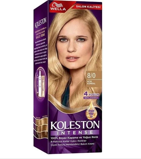 Koleston Intense Saç Boyası  8/0 Açık Kumral