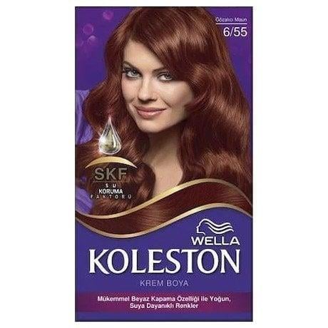 Koleston Krem Boya Gözalıcı Maun Set Saç Boyası 6/55