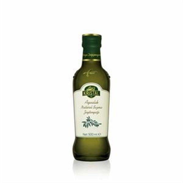 Kristal Ayvalık Natürel Sızma Zeytinyağı 500ml cam