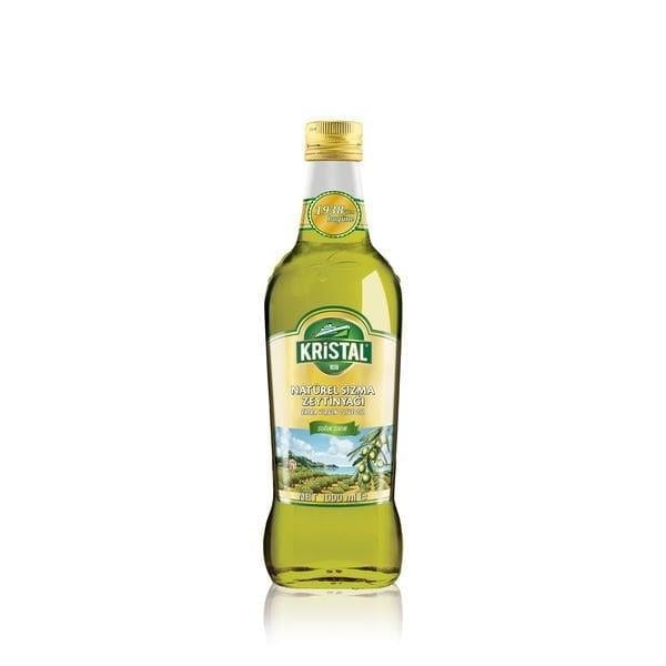 Kristal Natürel Sızma Zeytinyağı 1000ml cam