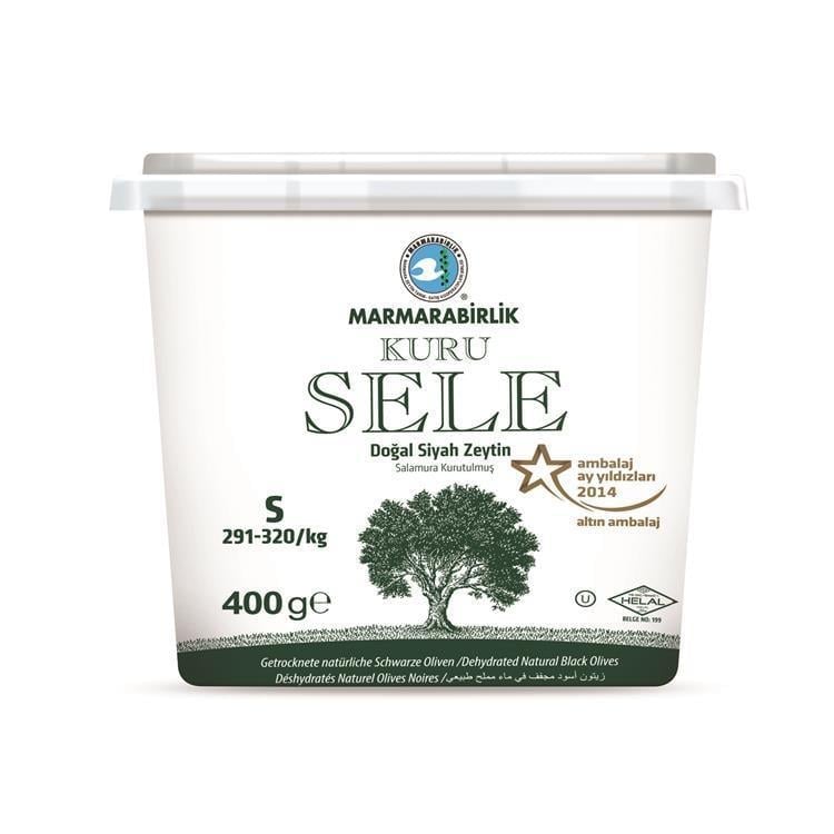 Marmarabirlik Kuru Sele Zeytin XS 400gr pet