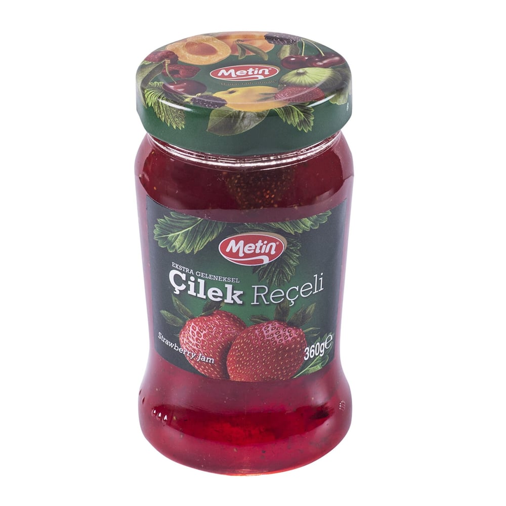 Metin Çilek Reçeli 360gr