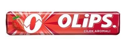 Olips Çilek Aromalı Bonbon Şekerleme 28gr