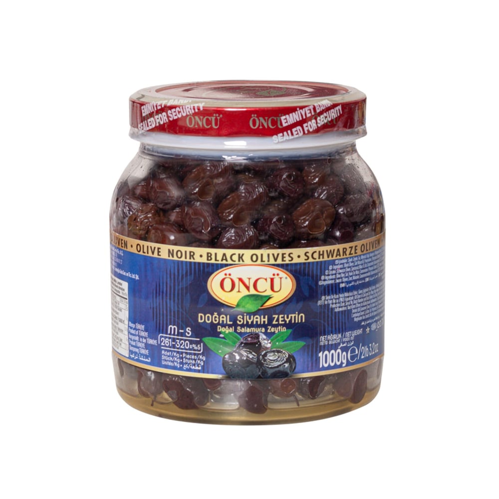 Öncü Siyah Yağlı Zeytin M/S 1000 Kg