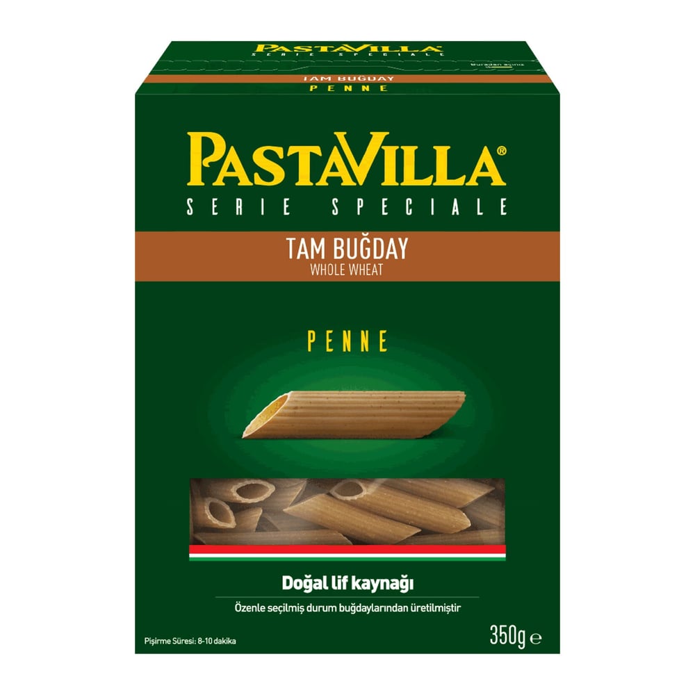 Pastavilla Tam Buğday Penne Kalem Makarna 350GR
