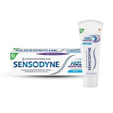 Sensodyne Hızlı Rahatlama Naneli Diş Macunu 75ml