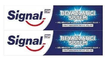 Signal Beyazlatıcı Sistem Diş Macunu 50ml + 50ml