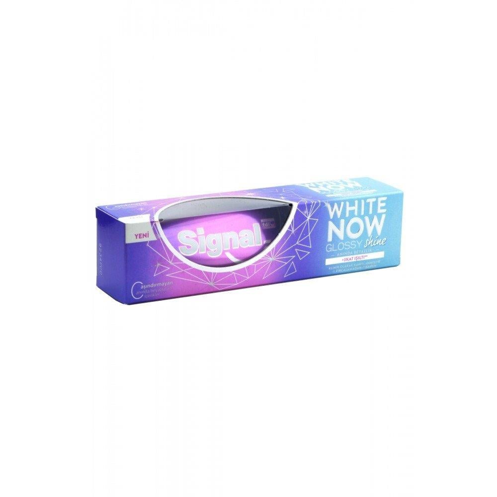 Signal White Now Glossy Shine 3 Kat Işıltı Diş Macunu 75ml