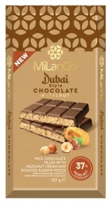 Şölen Milango Dubai Fındıklı Kadayıflı Çikolata 122 gr