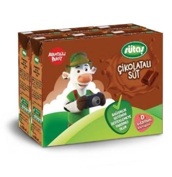 Sütaş Çikolatalı Süt 6x200ml uht