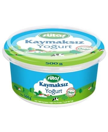Sütaş Kaymaksız Yoğurt 500gr